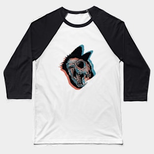 SkullCat Baseball T-Shirt